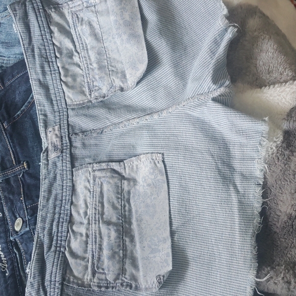 AE ombre striped shorts - Picture 6 of 8